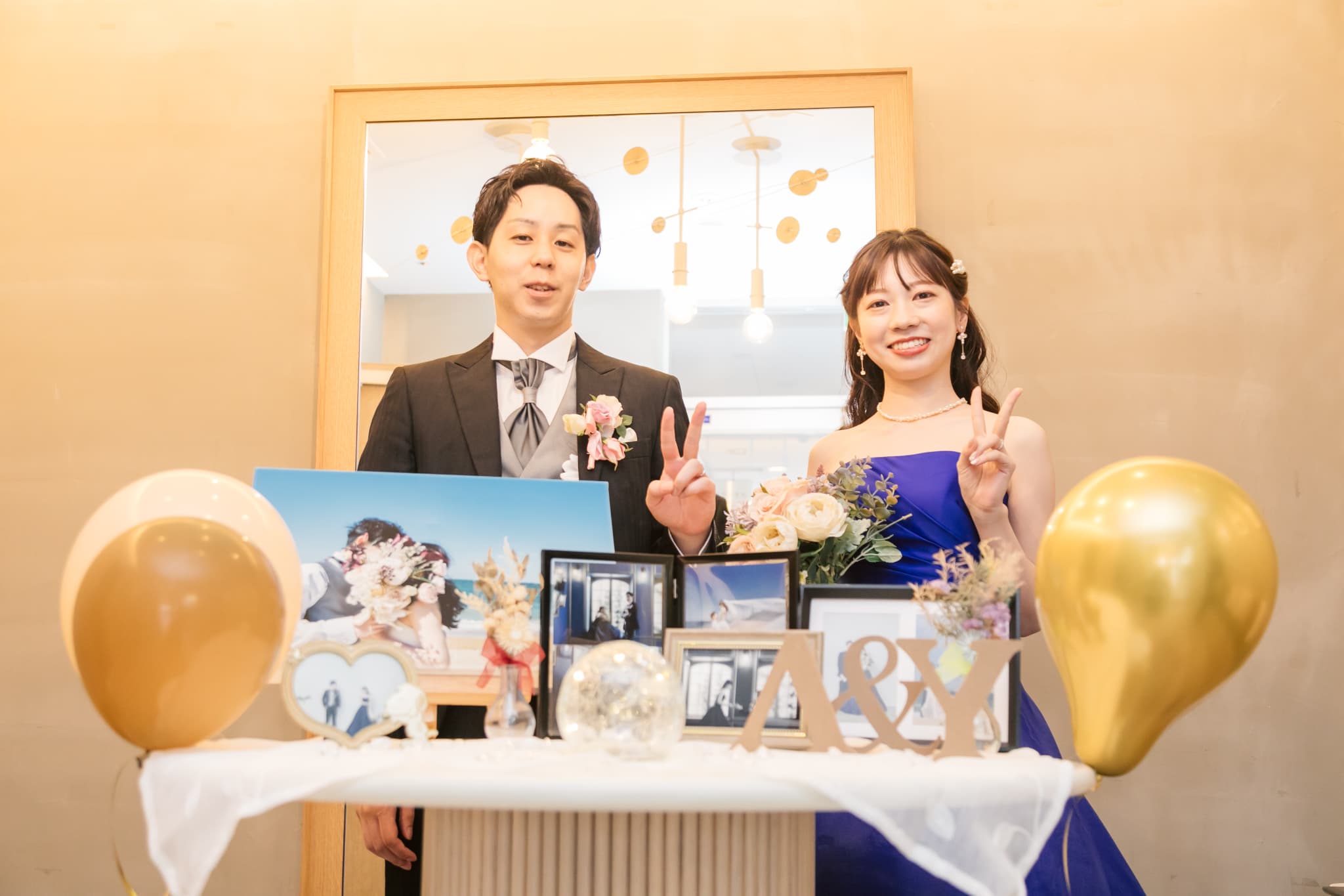 ウェディングレポート第三弾★ドレスチェンジをしてアットホームなご会食